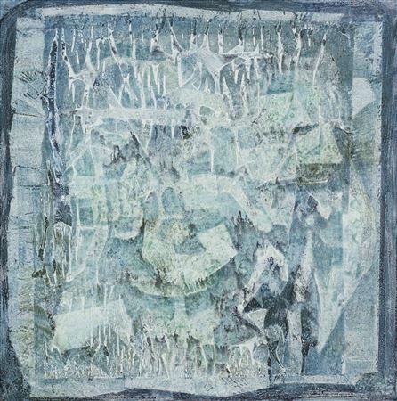 Abstract in Blue and White by Thijs (Mathijs Isak) Nel - Auction record, sale price, and art valuation. Compare with similar artists and explore comparable artworks.