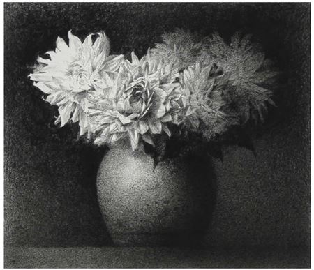 Chrysanthemums in a Vase