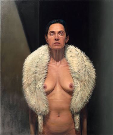 Woman with Fur.