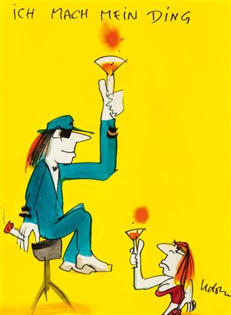 Doing my Thing by Udo Lindenberg - Auction record, sale price, and art valuation. Compare with similar artists and explore comparable artworks.