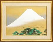 Spring snowfuji by Katashi Oyama - Auction record, sale price, and art valuation. Compare with similar artists and explore comparable artworks.