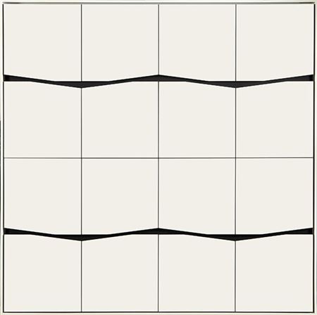 Dolmens 10 (white on black)
