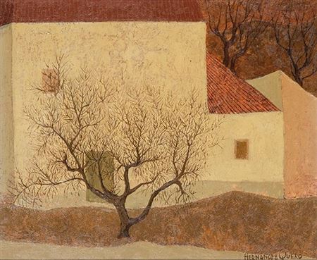 The tree in the square by Jose Hernandez Quero - Auction record, sale price, and art valuation. Compare with similar artists and explore comparable artworks.