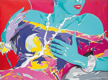 Sample artwork by Paco Simon (Born 1954), known for painting - View similar artists and auction records