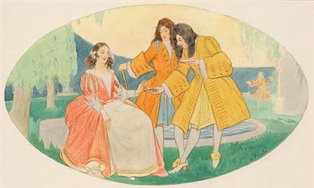 Court scene