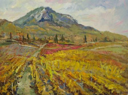 Sample artwork by Victor Aleksandrovich Ferber (1908 - 1965), known for graphic art, painting, marine painting - View similar artists and auction records