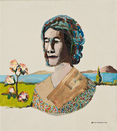 Mary by Benny Andrews - Auction record, sale price, and art valuation. Compare with similar artists and explore comparable artworks.