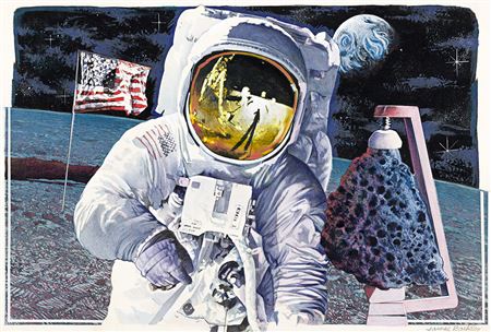 First moon landing