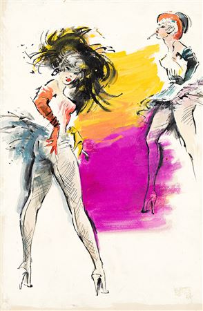 French chorus girls