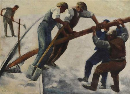 Railway workers