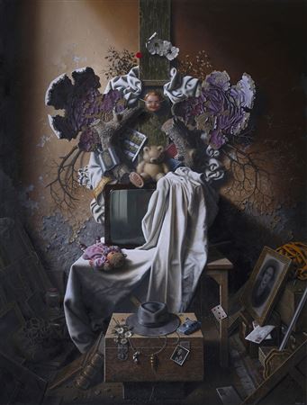 The Eighth Day of the Creation by Wahed Khakdan - Auction record, sale price, and art valuation. Compare with similar artists and explore comparable artworks.