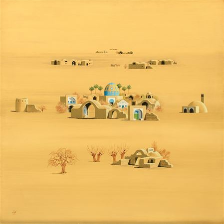 Desert by Parviz Kalantari - Auction record, sale price, and art valuation. Compare with similar artists and explore comparable artworks.