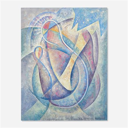 Poised Shapes (Madonna, Mother and Child)
