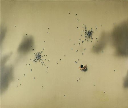 Figures with Pigeons, 2015