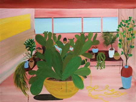 Plants in a Pink Room, 2020