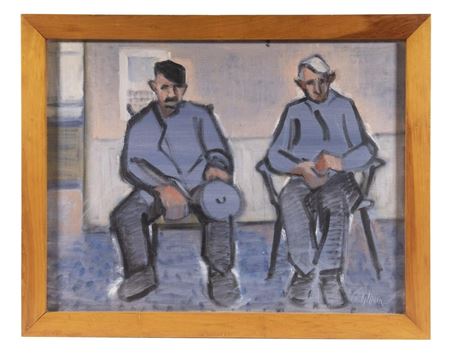 Sample artwork by Emily Muir (1904 - 2003), known for figure, marine, sculpture - View similar artists and auction records