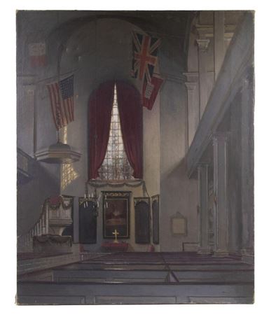 Interior, Old North Church, Boston