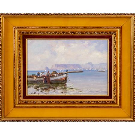 View of Aspra by Salvatore Manzella - Auction record, sale price, and art valuation. Compare with similar artists and explore comparable artworks.