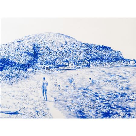 Sample artwork by Tommaso Chiappa (Born 1983), known for painting - View similar artists and auction records