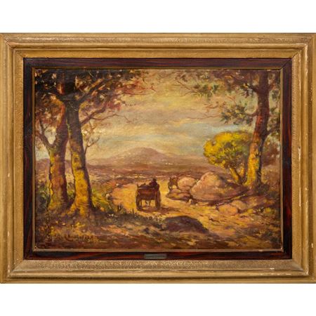Paesaggio con trazzera