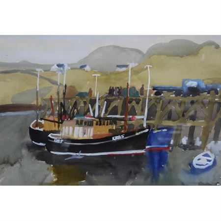 Fishing boats, Kinlochbervie, c. 1964