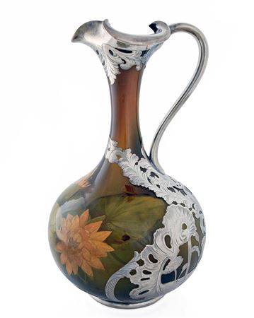 Silver Overlay Ewer