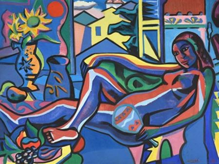 Sample artwork by Inima De Paula (20th Century), known for painting - View similar artists and auction records