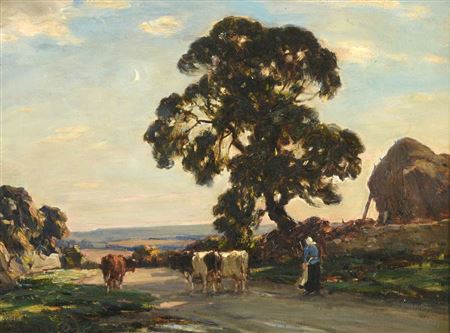 Bringing the cows home