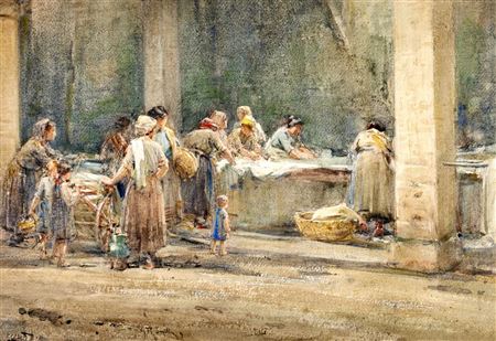 At the Washing, Assisi by Arthur Reginald Smith - Auction record, sale price, and art valuation. Compare with similar artists and explore comparable artworks.