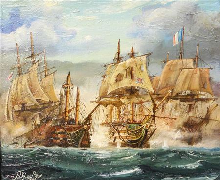 "TRAFALGAR" by Peter Gerald Baker - Auction record, sale price, and art valuation. Compare with similar artists and explore comparable artworks.