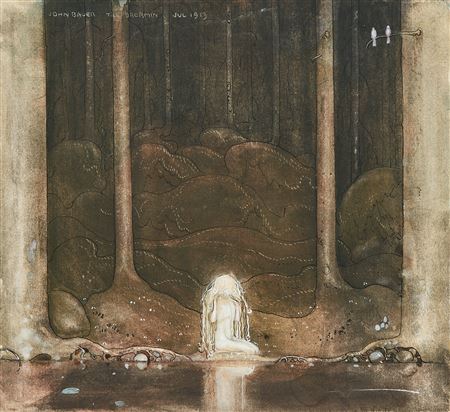 "Tuvstarr still sits there and looks into the water in wonder"