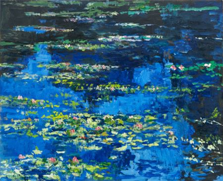 Water lily pond, Giverny by Gerhard Nordstrom - Auction record, sale price, and art valuation. Compare with similar artists and explore comparable artworks.