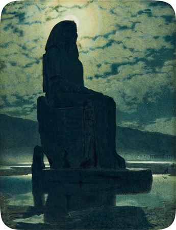 "Antiquity"/"One of the Memnon poles at Thebes"