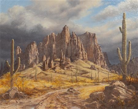 Sample artwork by Rudi Reichardt (Born 1929), known for painting - View similar artists and auction records