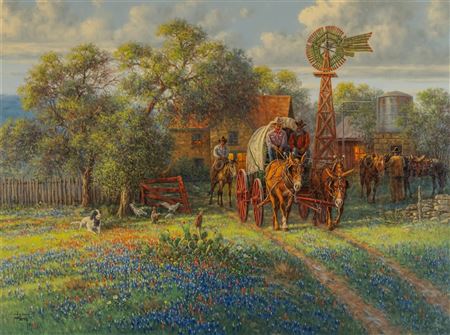 "Hillcountry Homestead", 1998