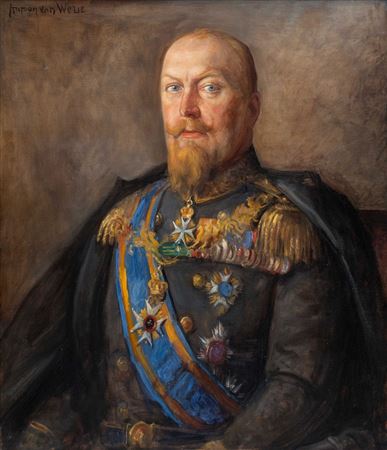 A portrait of Prince Hendrik, Prince of the Netherlands, Duke of Mecklenburg-Schwerin