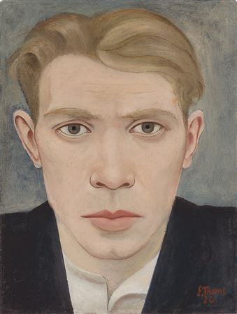 ”o.T. Selbstbildnis”. 1926 by Ernst Thoms - Auction record, sale price, and art valuation. Compare with similar artists and explore comparable artworks.