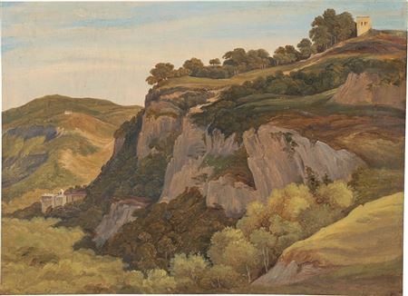 Landscape above Subiaco.