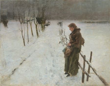 ”Der Heilige Abend”. 1890