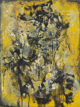 Sample artwork by Hans Platschek (1923 - 2000), known for informal painting - View similar artists and auction records