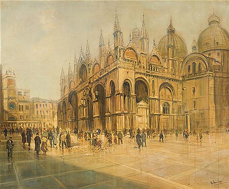 St. Mark's Square in Venice.