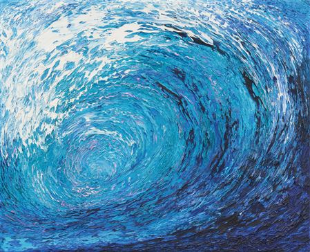 Wave (Welle) by Ansgar Skiba - Auction record, sale price, and art valuation. Compare with similar artists and explore comparable artworks.
