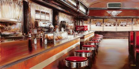 Ready for Breakfast by Luigi Rocca - Auction record, sale price, and art valuation. Compare with similar artists and explore comparable artworks.