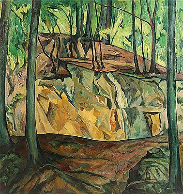 "Steinbruch im Wald"