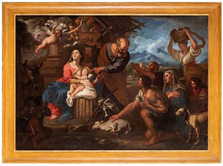 Adoration of the shepherds, (1671)