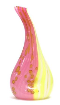 Pink Glass Vase