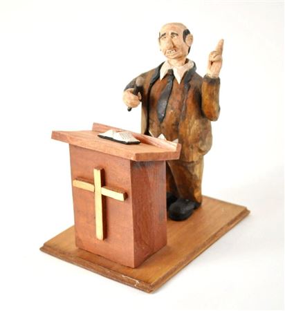 Kentucky Folk Art Preacher