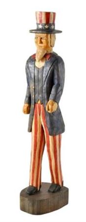 Folk Art Uncle Sam