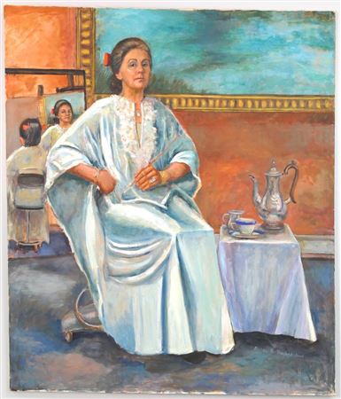 Self Portrait with Still Life