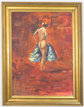 Nude on Red